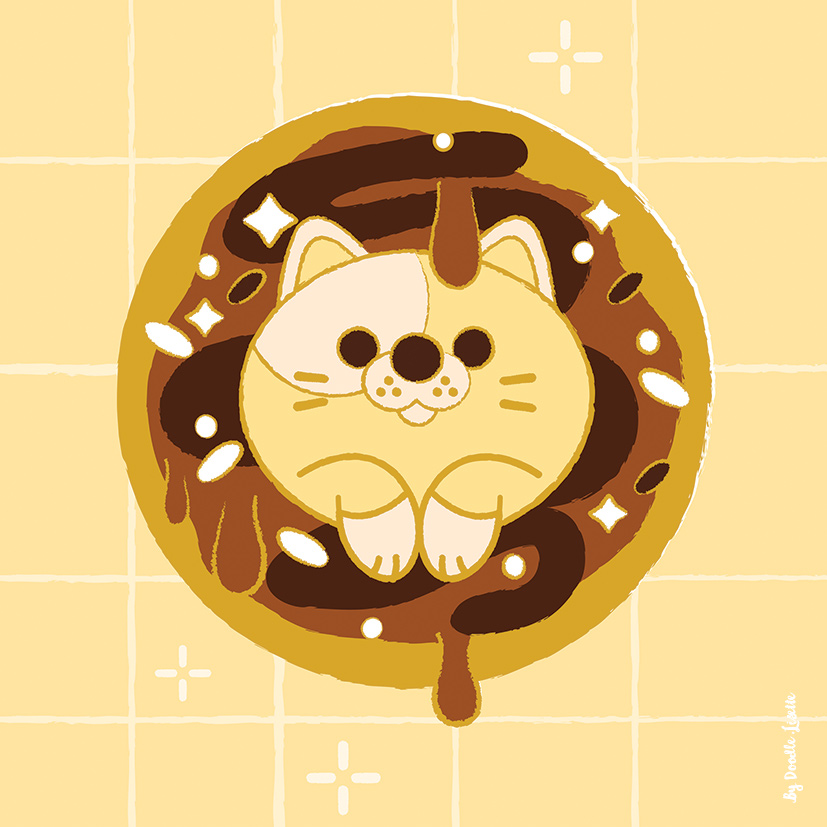 FOODIES Cats Donut