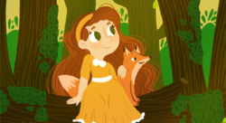 avec mon renard - Marina Ferreira-illustrateur-jeunesse