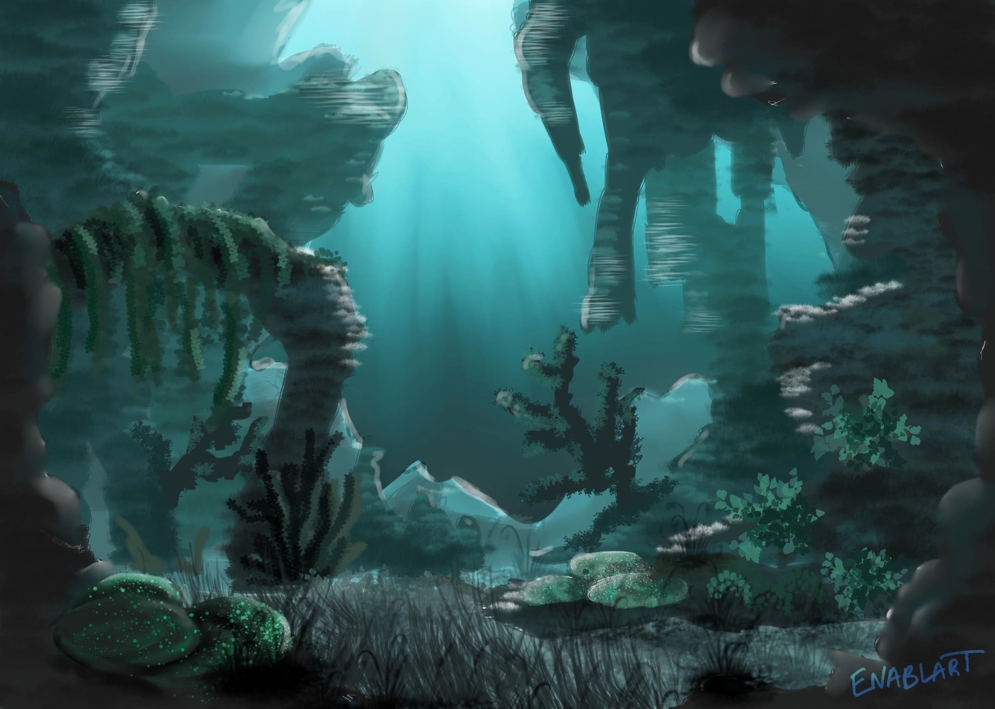 Mystical ocean