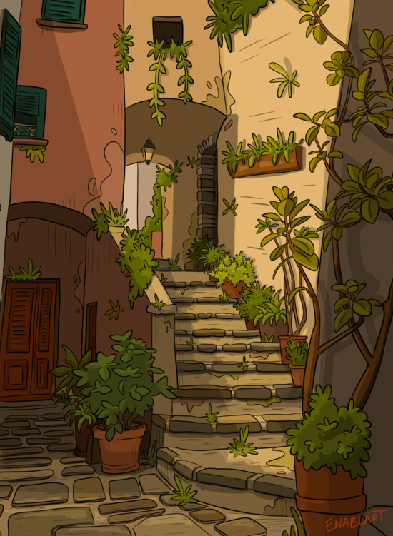 Summer sunset