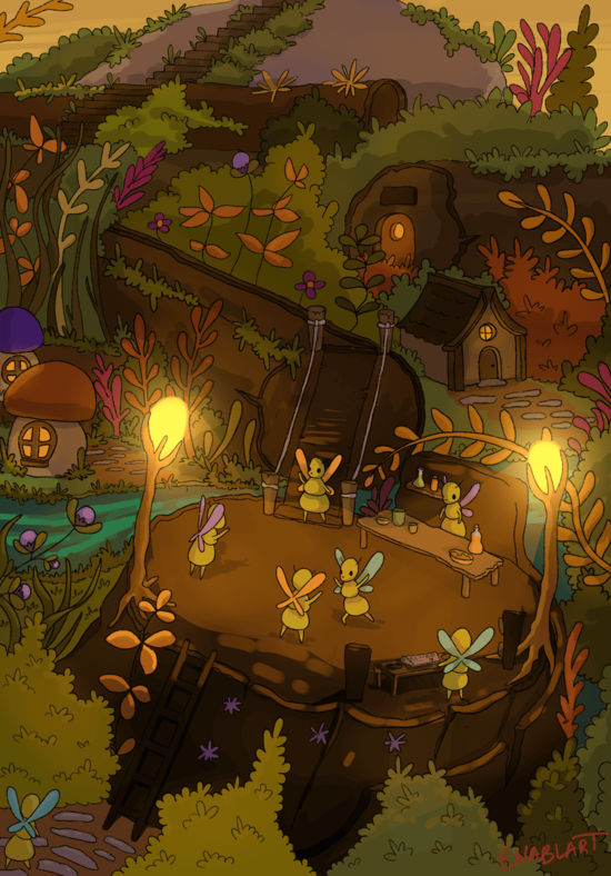 A secret party