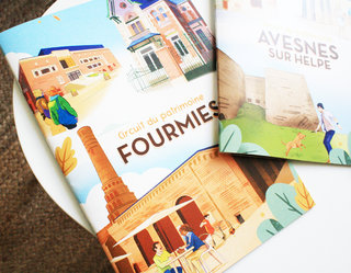 Fourmies - couverture livrets office de tourisme de L'Avesnois