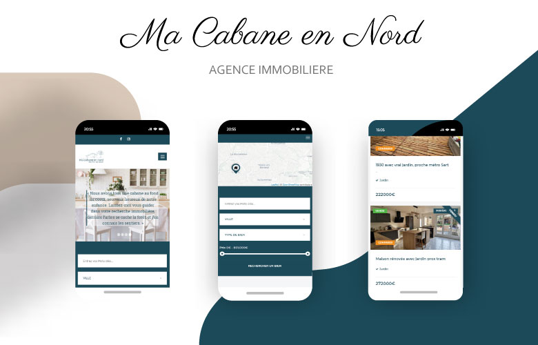 Création de site web - www.mcen-immo.fr (2020)