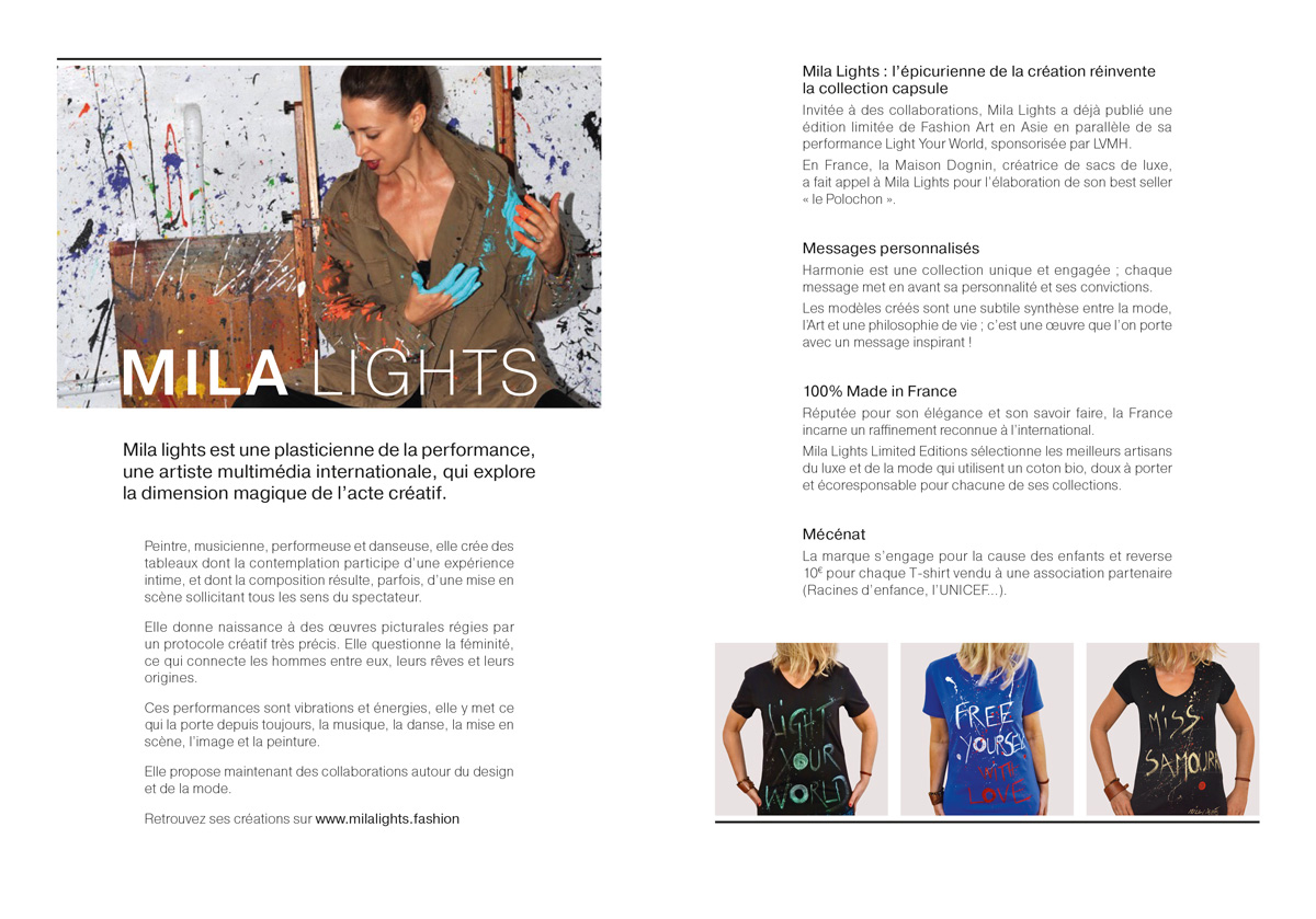 4 Pages Collection Mila Lights Limited Edition - p2 et 3