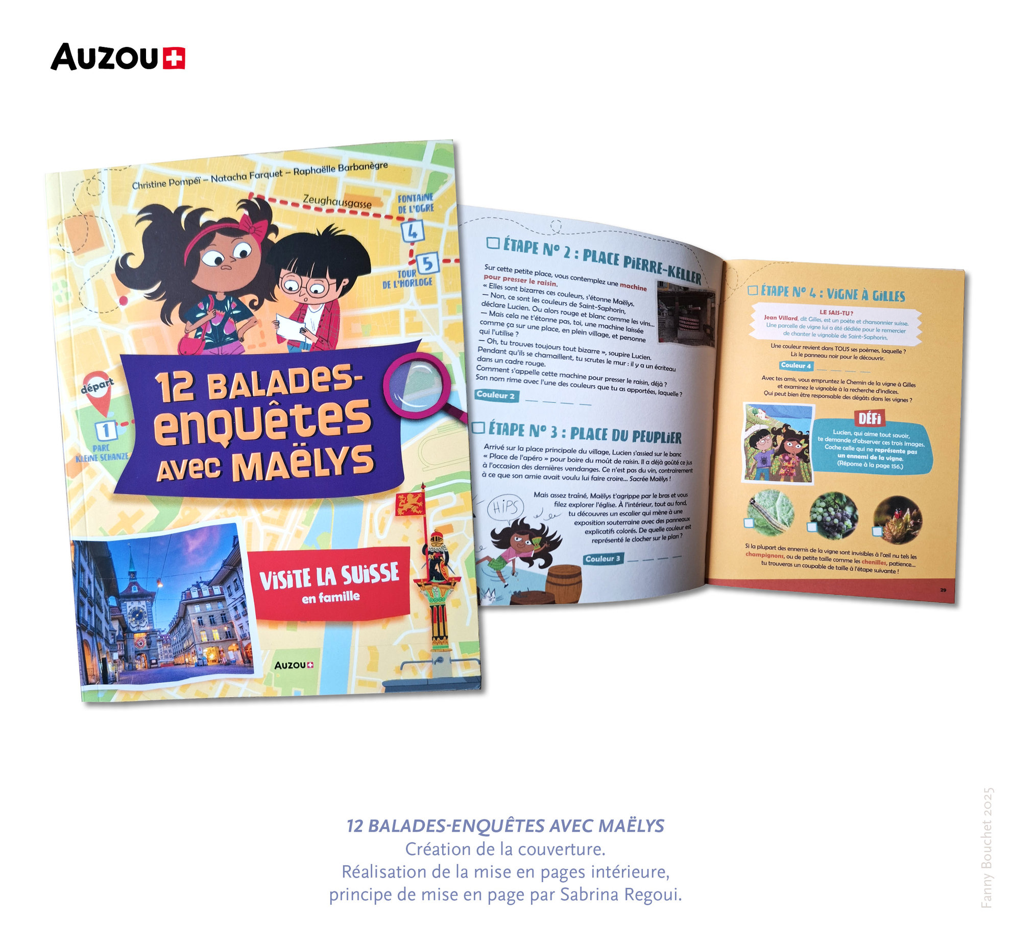 12 Balades-enquêtes avec Maëlys - Auzou Suisse