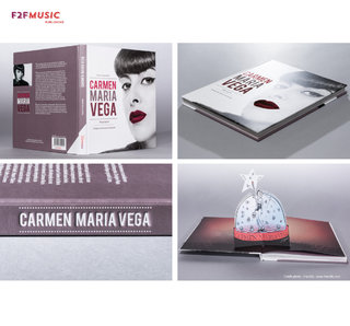 Conception graphique / Biographie Carmen Maria Vega