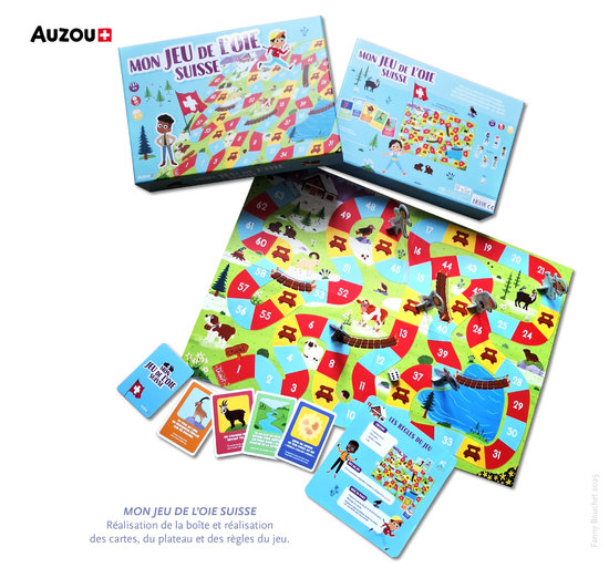 Jeu de l'oie Suisse