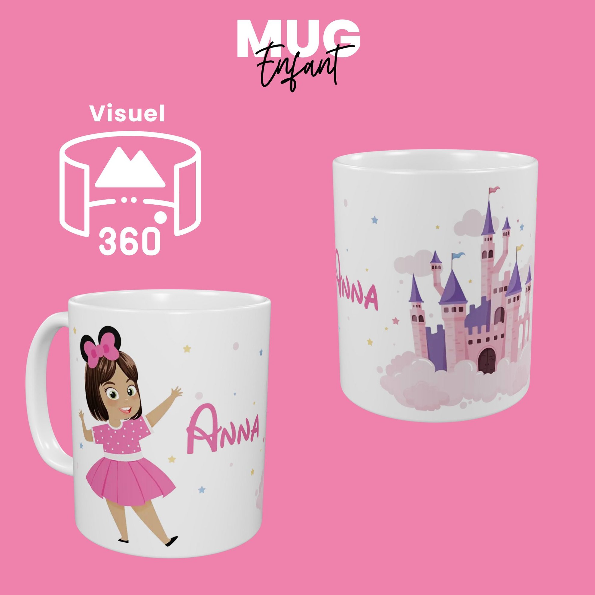 Mug enfant personnalisable