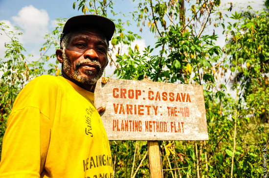 Bong County_Liberia, 2012<br/><span>Solidarites International implemented a food security program helping the farmers and their family.</span>