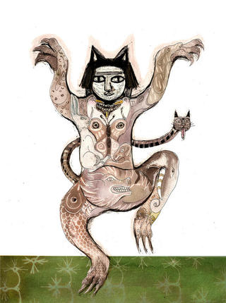le chat âme - texte : Guia Risari - MeMo -octobre 2010