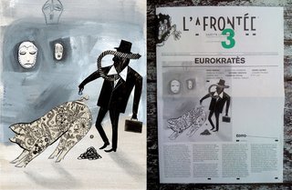 Couverture gazette littéraire 3 - Mons Capitale Culturelle 2015