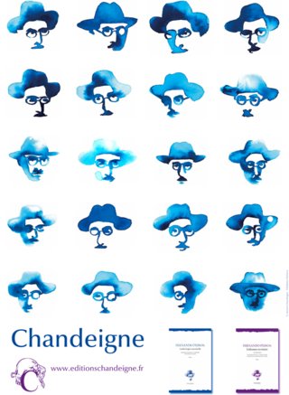 Affiche Pessoa pour les éditions Chandeigne 2018