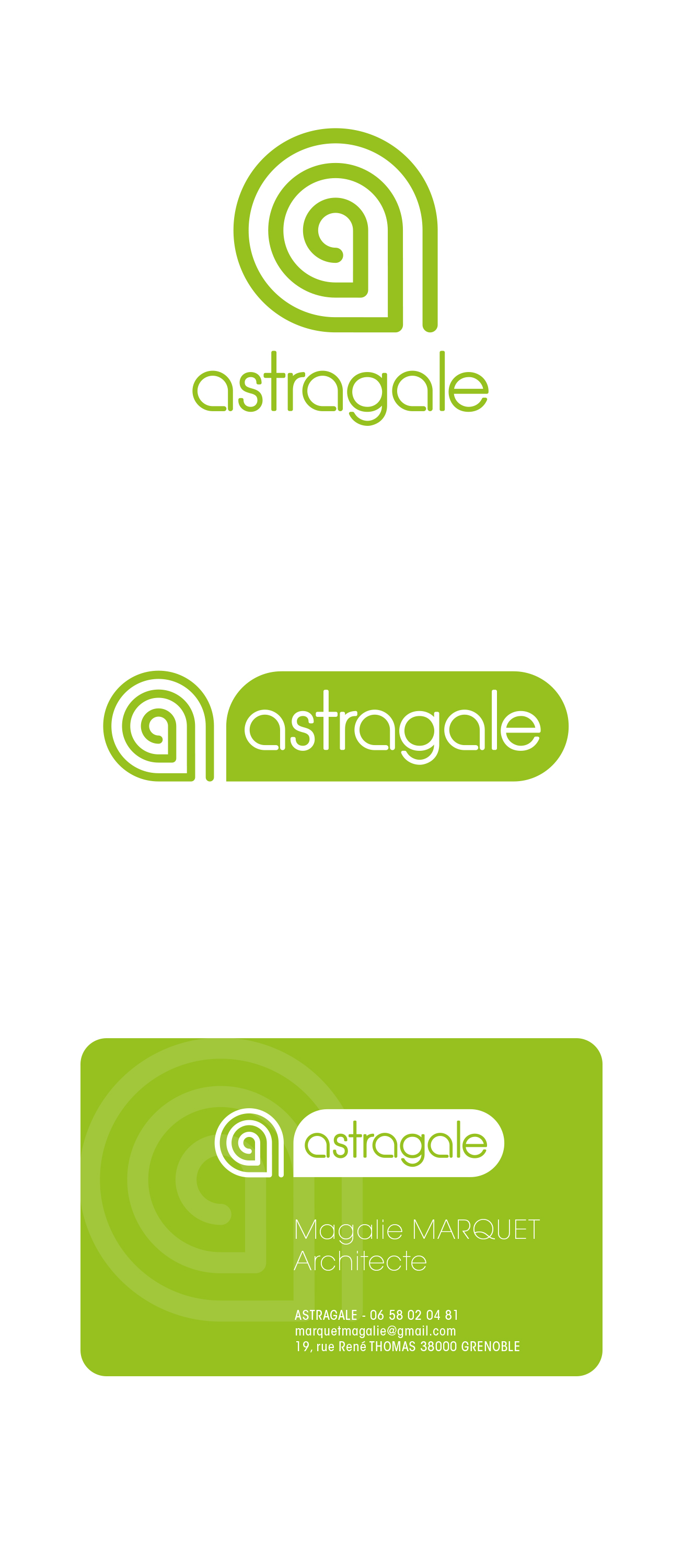 Astragale Architecture_Logo et carte