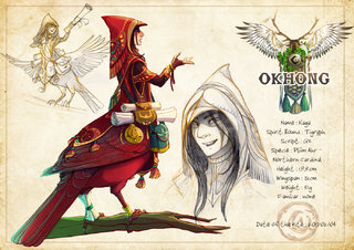 Okhong - Cardinal design - Kaga