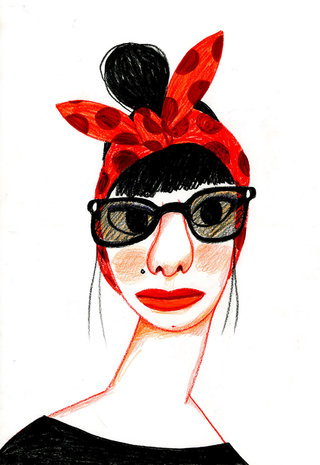 femme-turban-lunettes