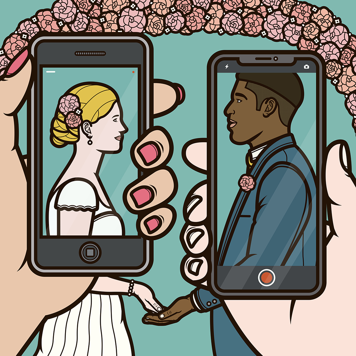 EXPMAG - Smartphones au mariage