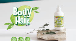 Body Hair, savon main, corps et cheveux - Gwenaëlle Goaziou-graphiste