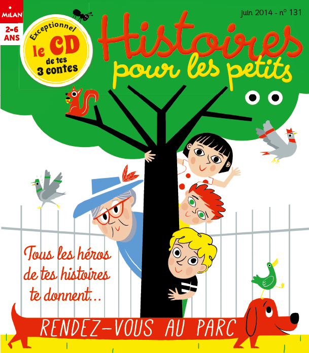couverture magazine "Histoires pour les petits n°131- juin 2014