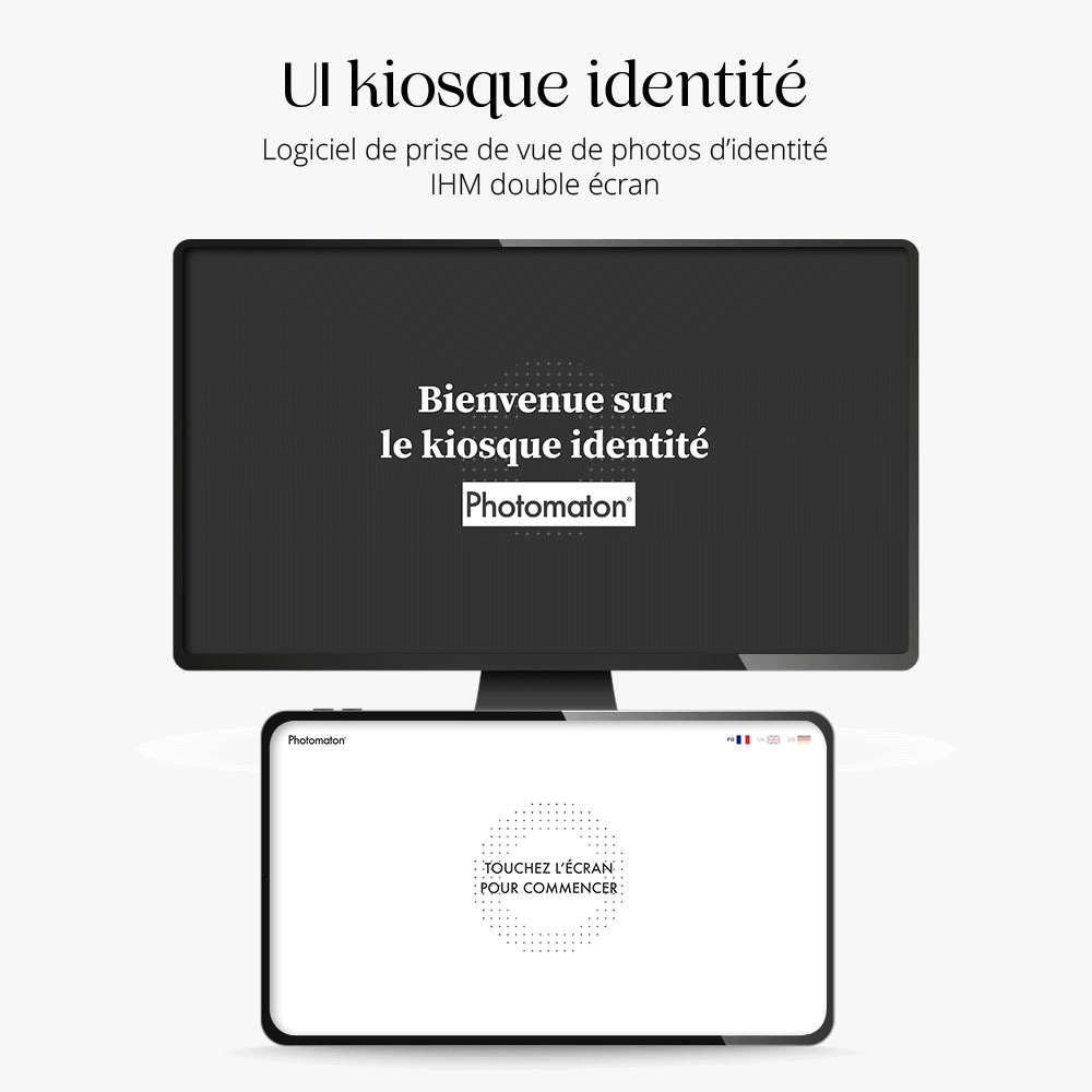UI kiosque identité