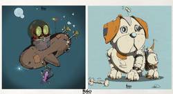 les robots - hugo taurines-illustrateur