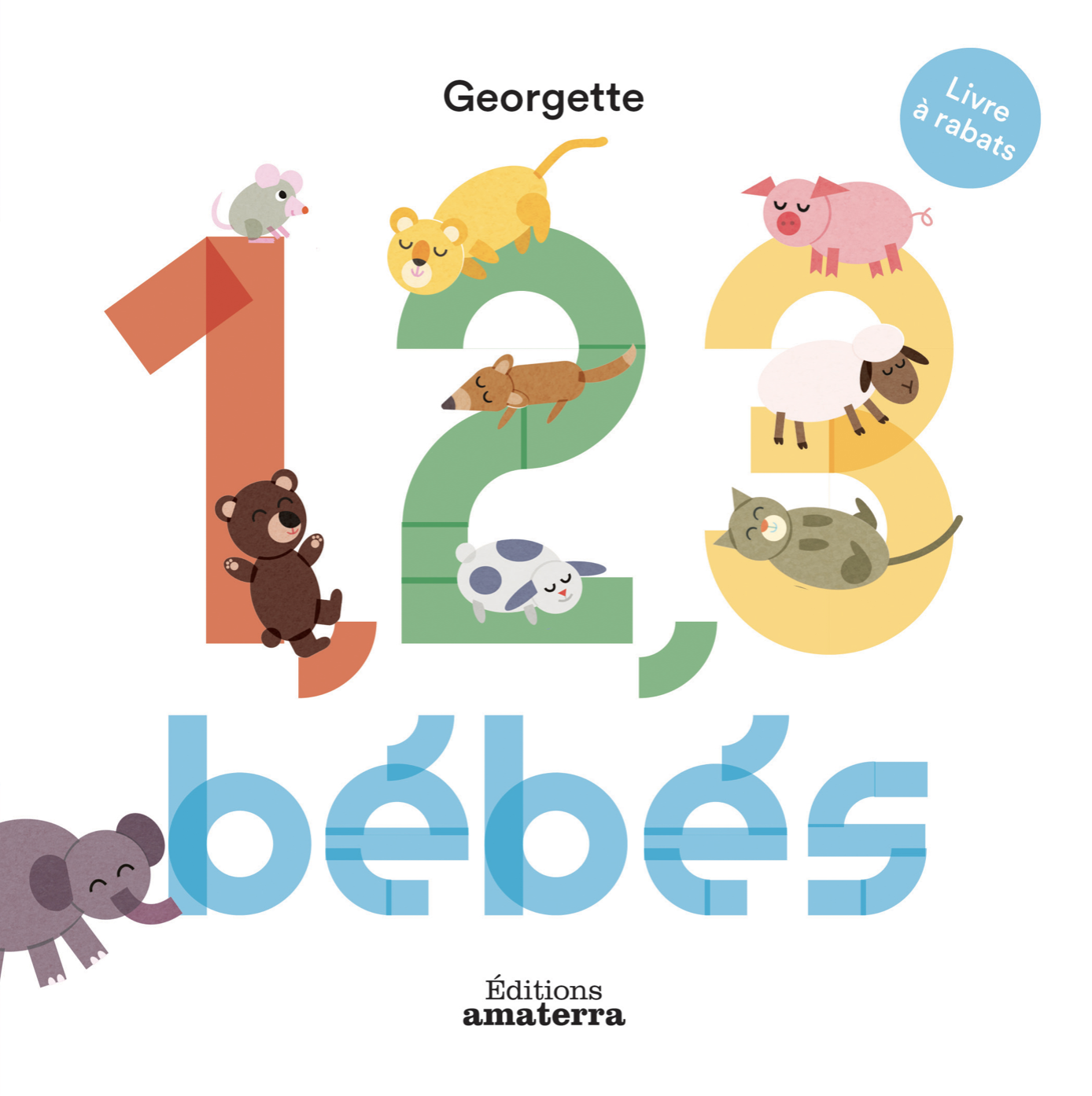 "1,2,3 bébés"  aux Editions AMATERRA