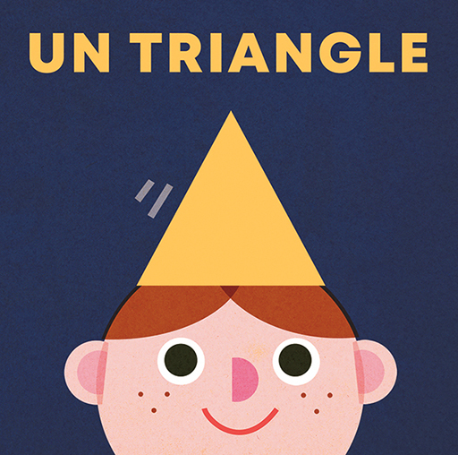 Un triangle comme un château de fête.