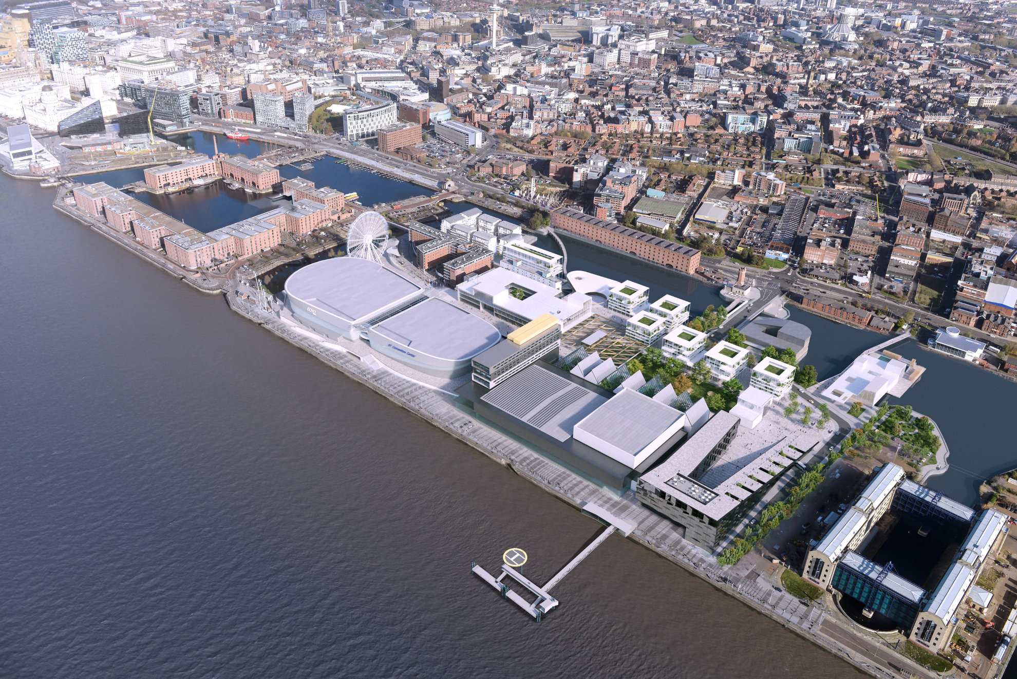 L'atelier architectes- Les docks de Liverpool