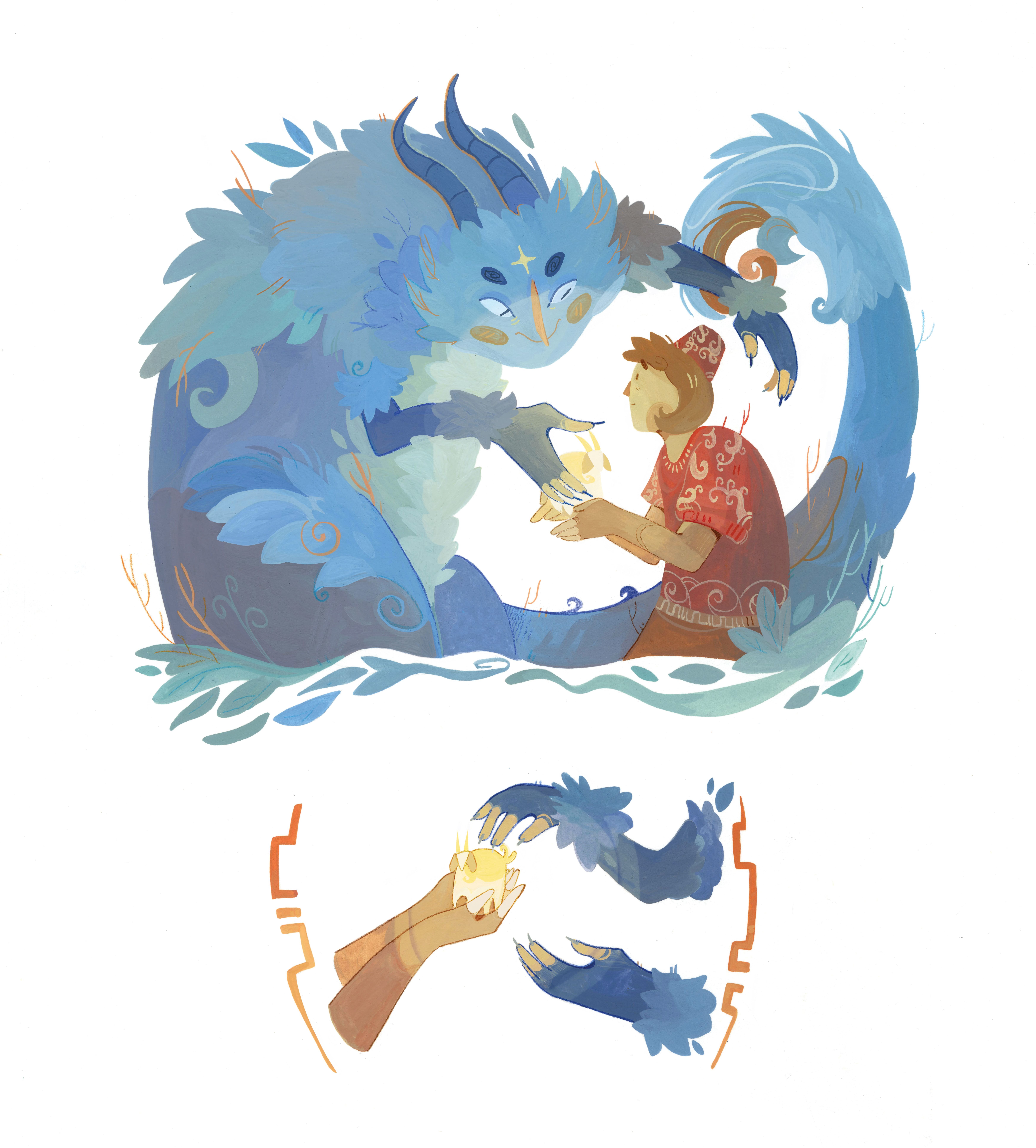 Arüth et le Monstre de l'Orée
