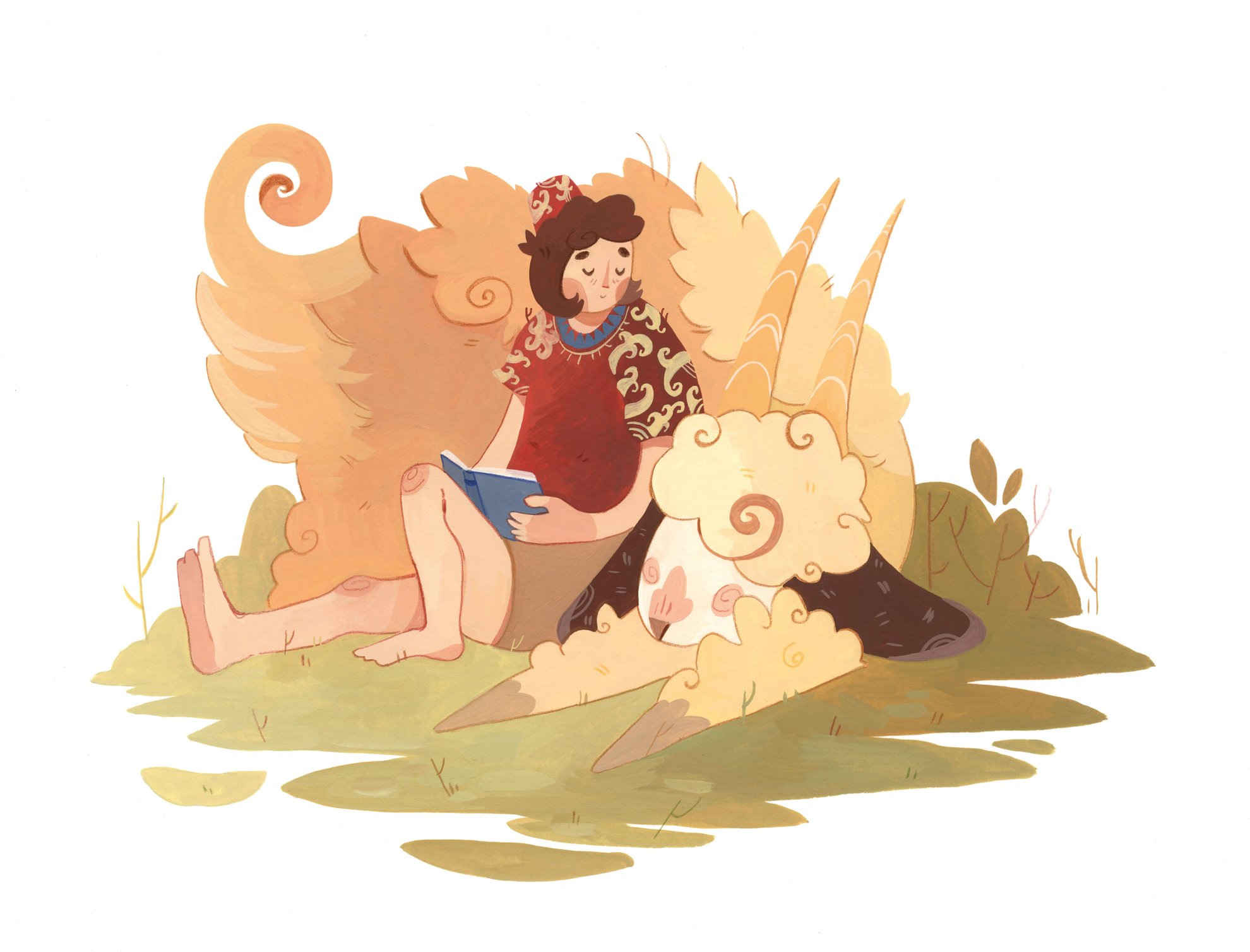 Arüth et son mouton