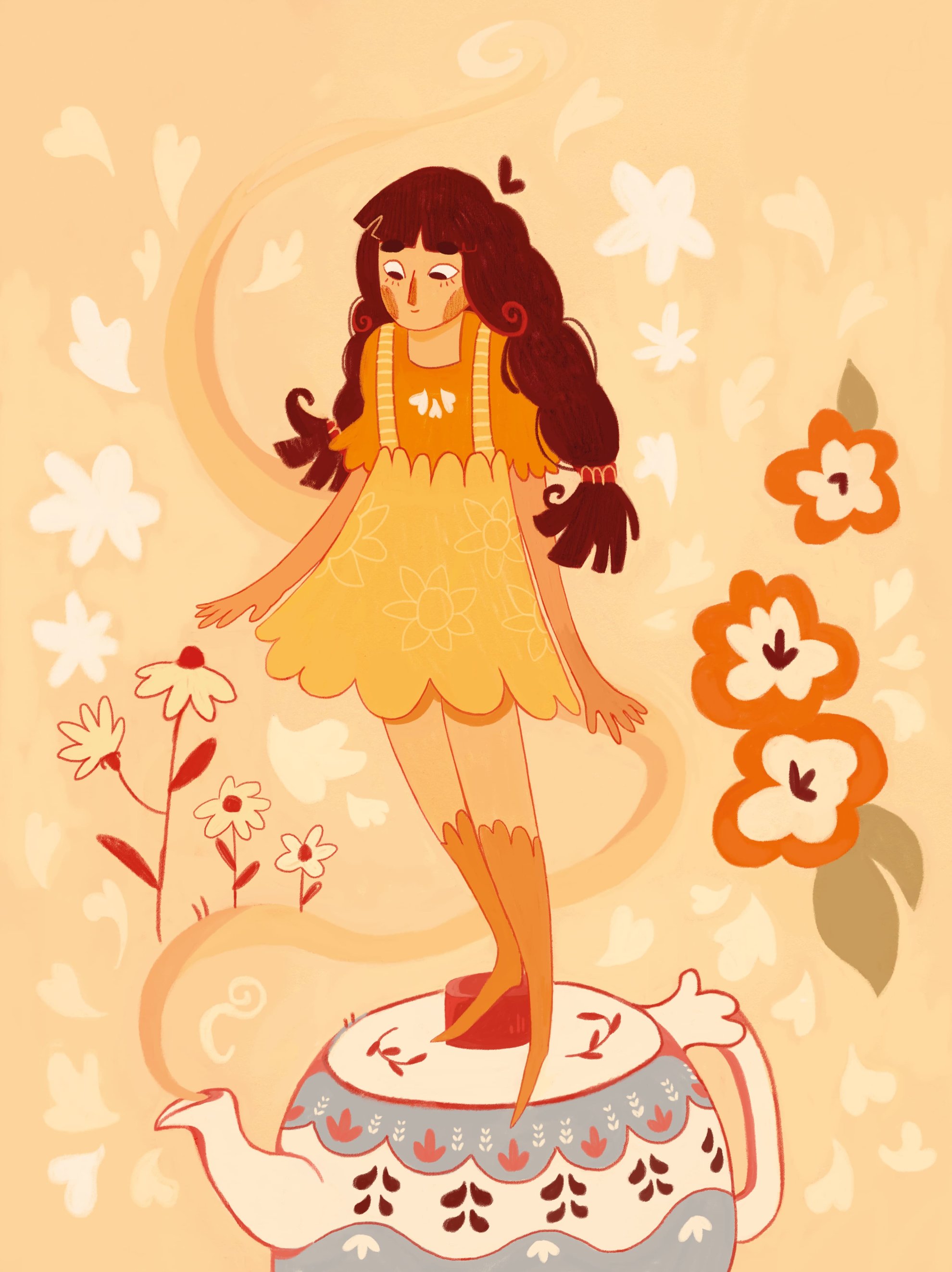 Calmtober Teapot