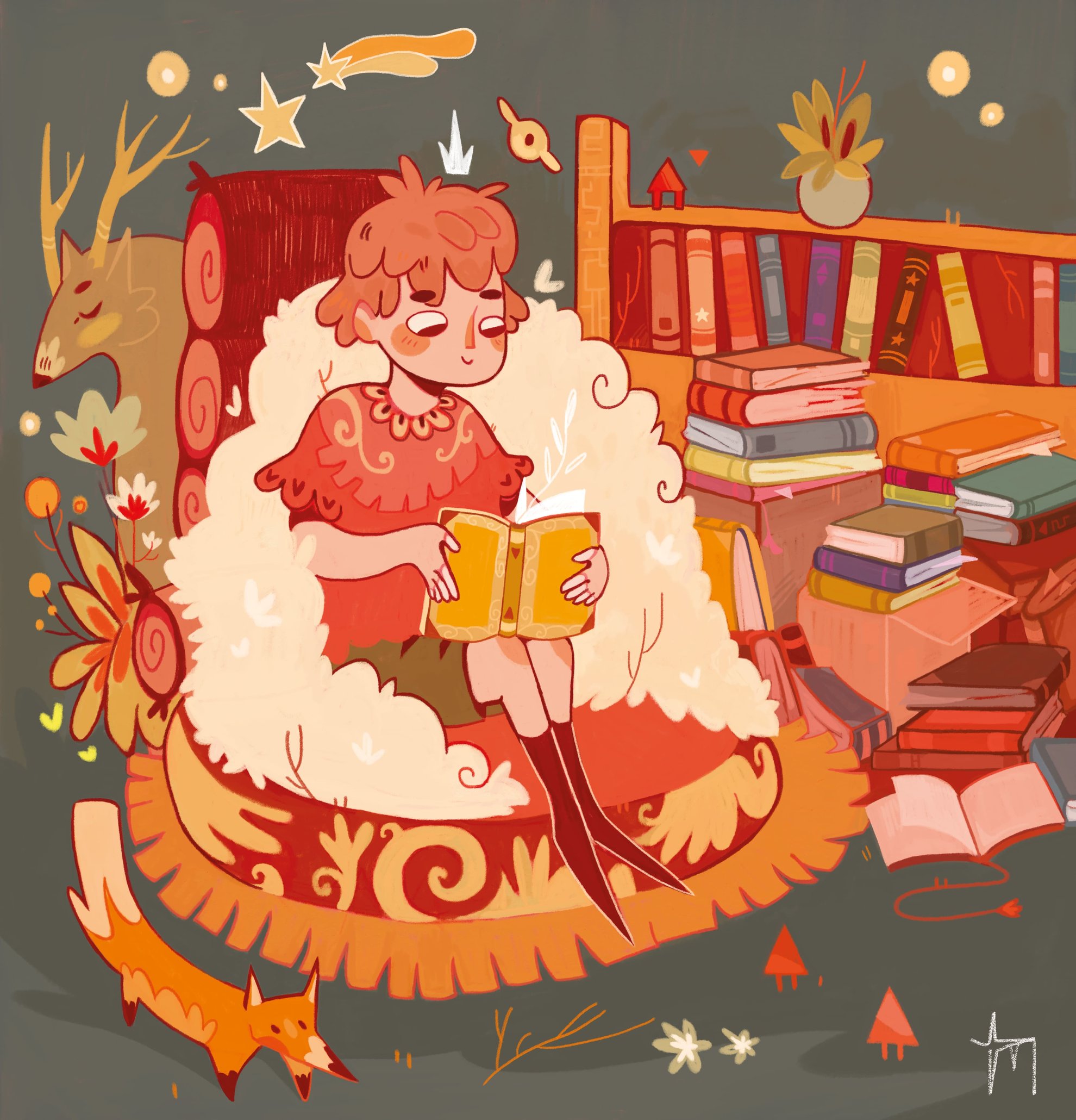 Calmtober Library