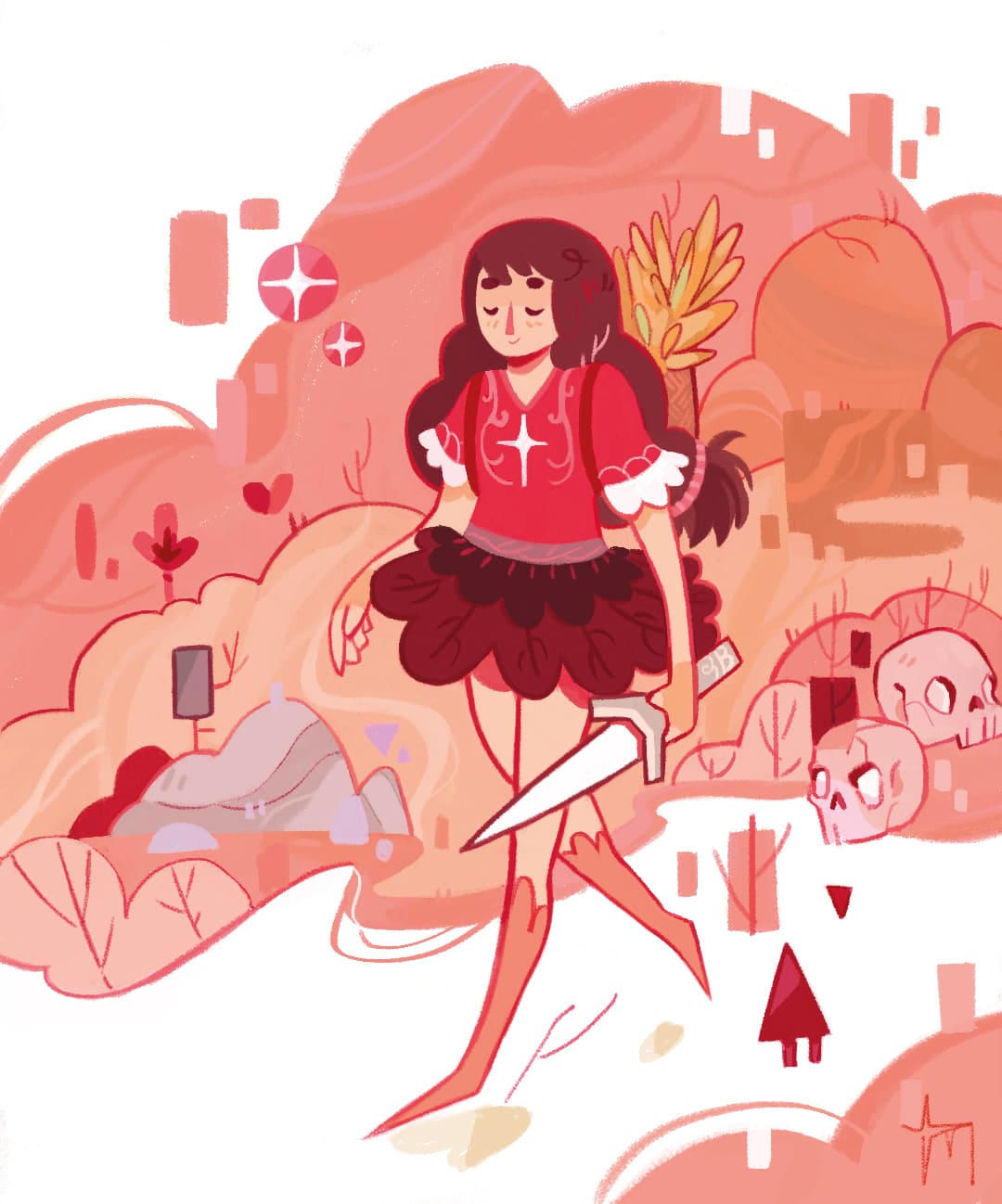 Calmtober Foraging