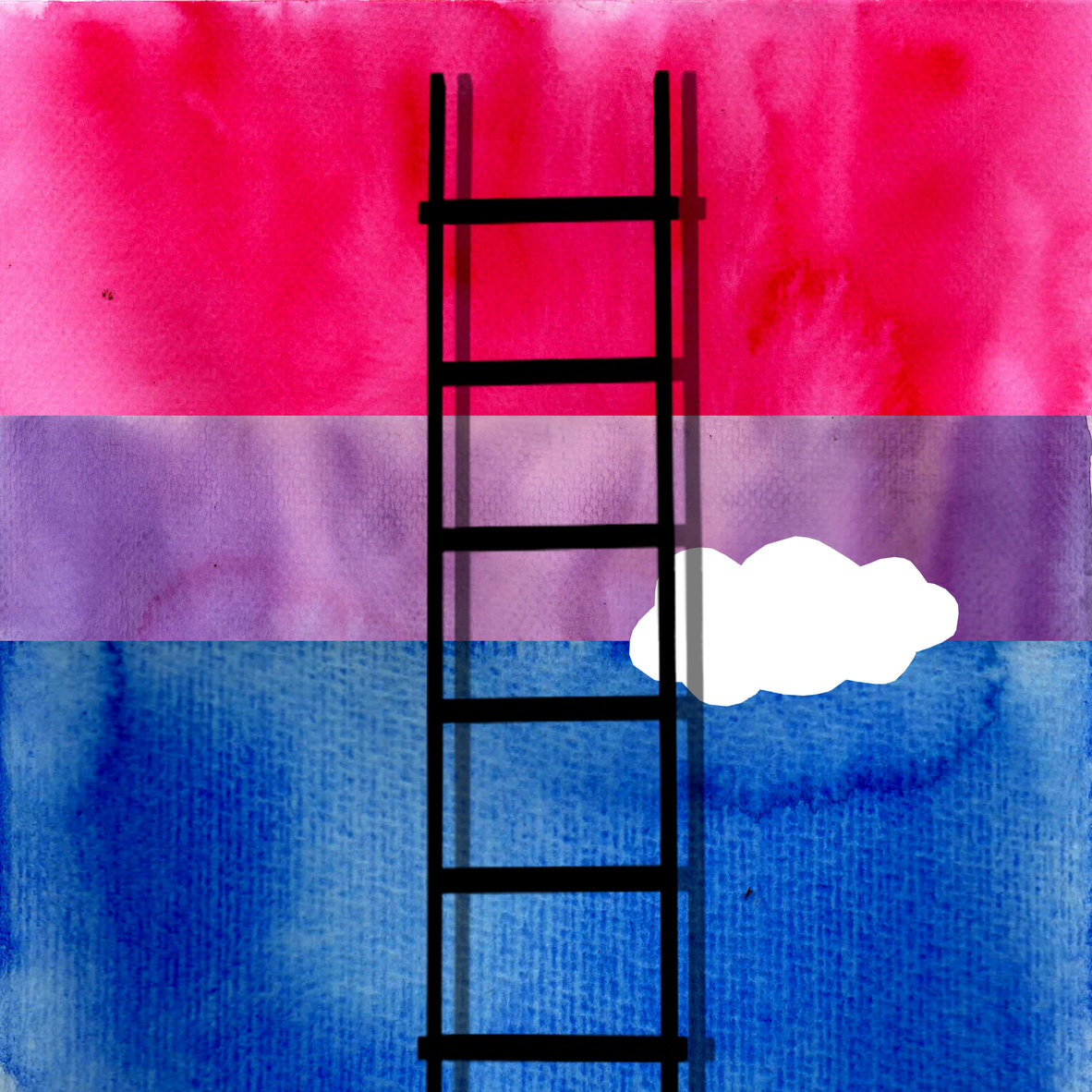 Illustration about bisexuality for Roseaux magazine