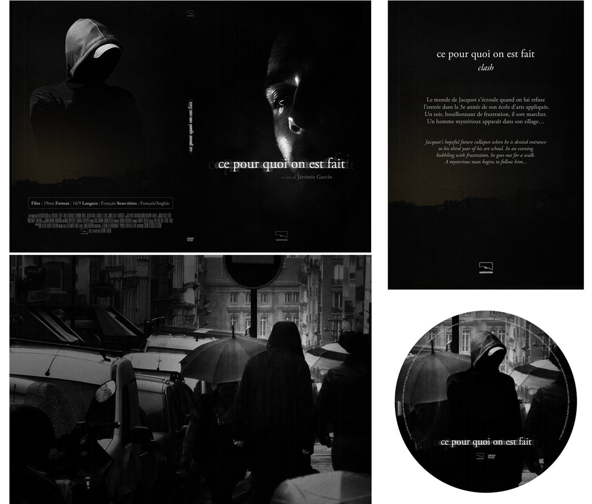 DVD Packaging - "Ce pour quoi on est fait" de Jérémie Garcin
