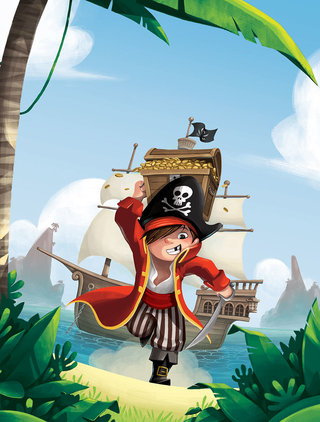Couverture "Histoires de Pirates"