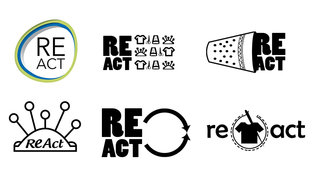 Recherches logos pour Re-Act