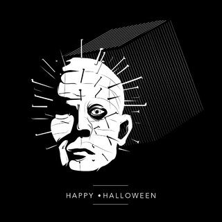 Pinhead says Happy Halloween