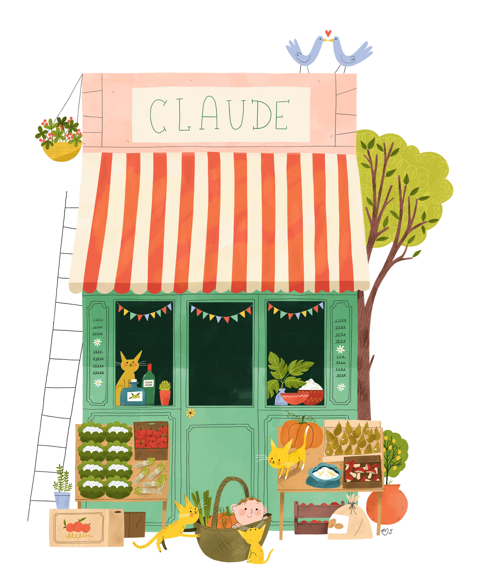Le magasin de Claude