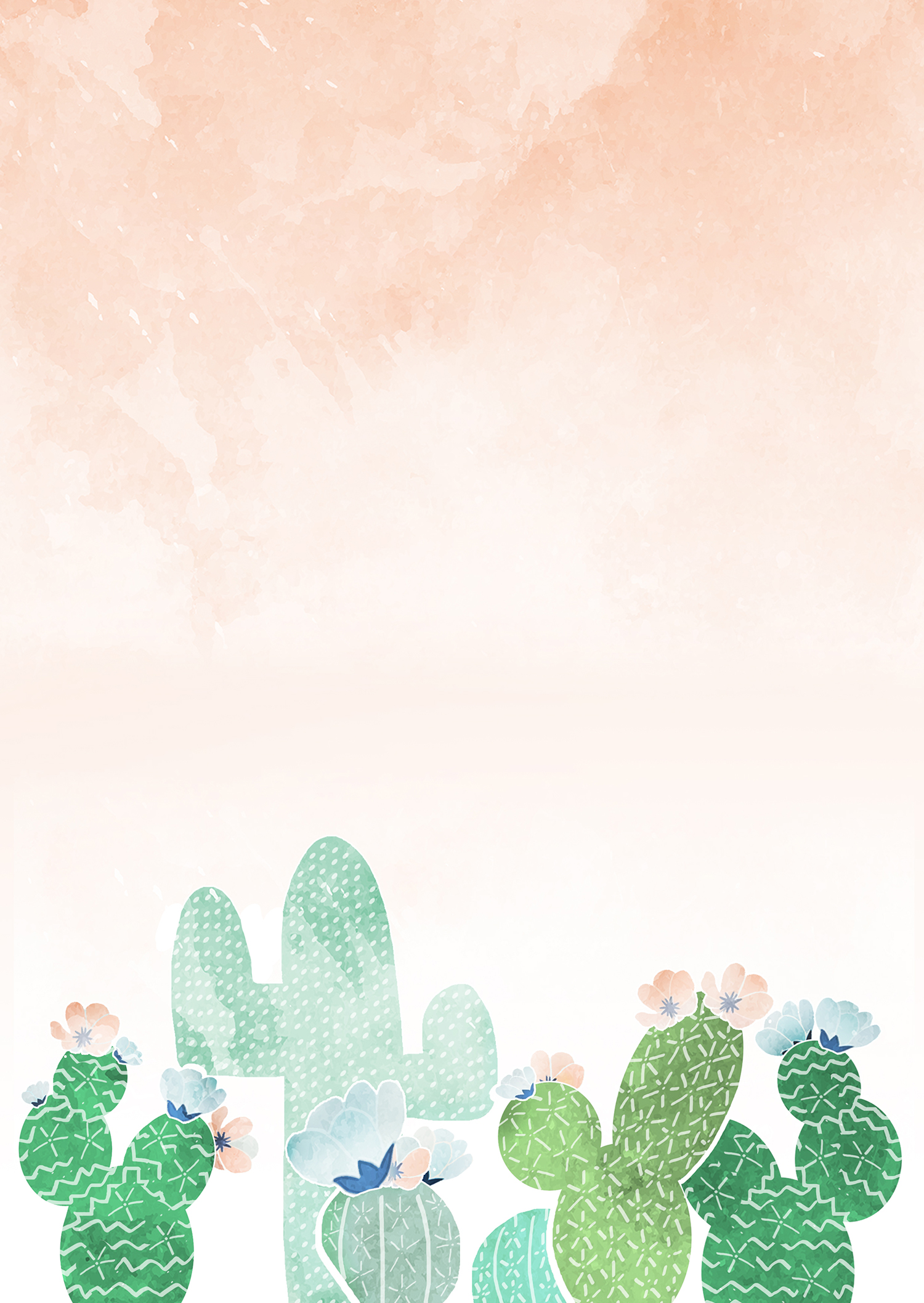 Motif cactus