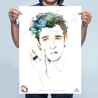 Série d'affiches pour Anne Sancey Bijoux