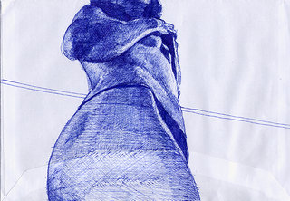 sans titre, 2007, stylo sur enveloppe