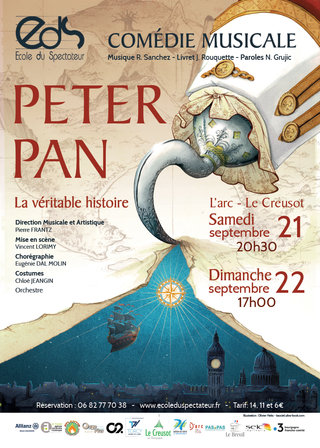 illustration affiche Peter Pan