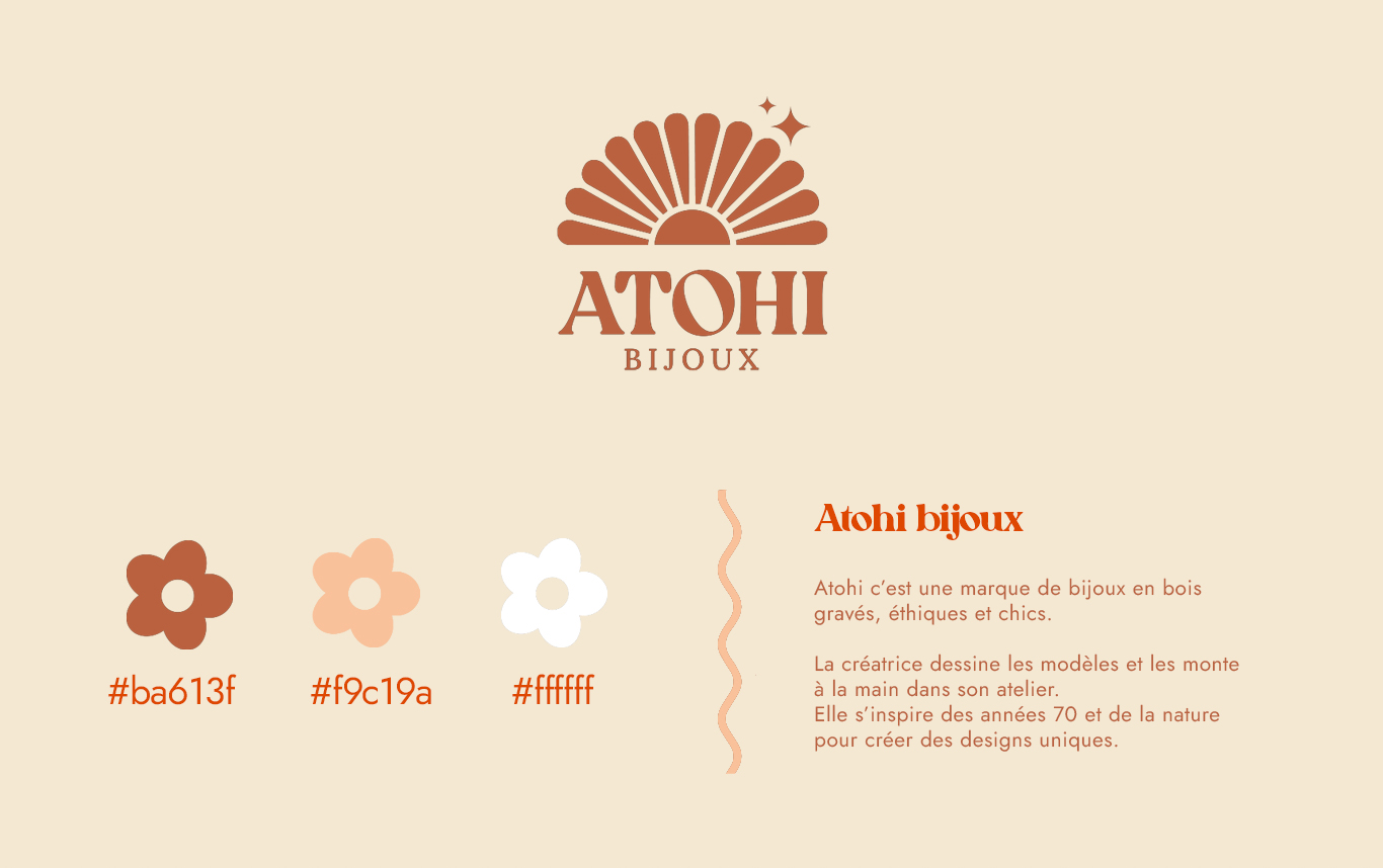 Logotype - Atohi bijoux