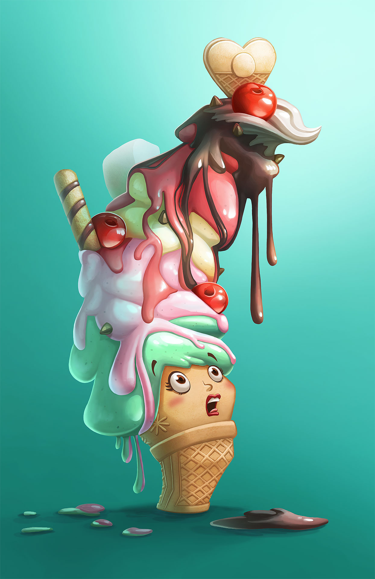 The Drama of Lady Ice Cream