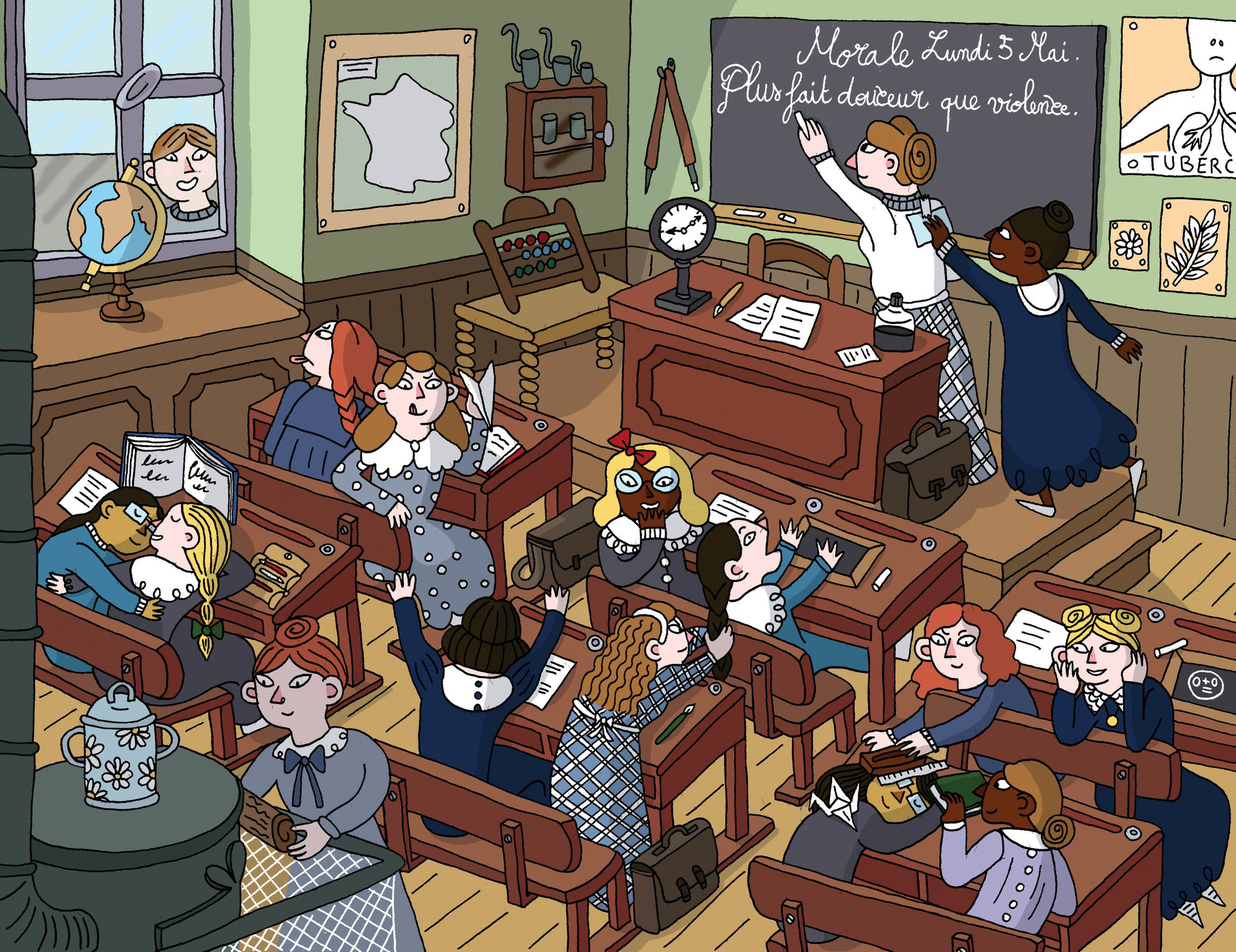 Laura Cavan salle de classe 1910.jpg