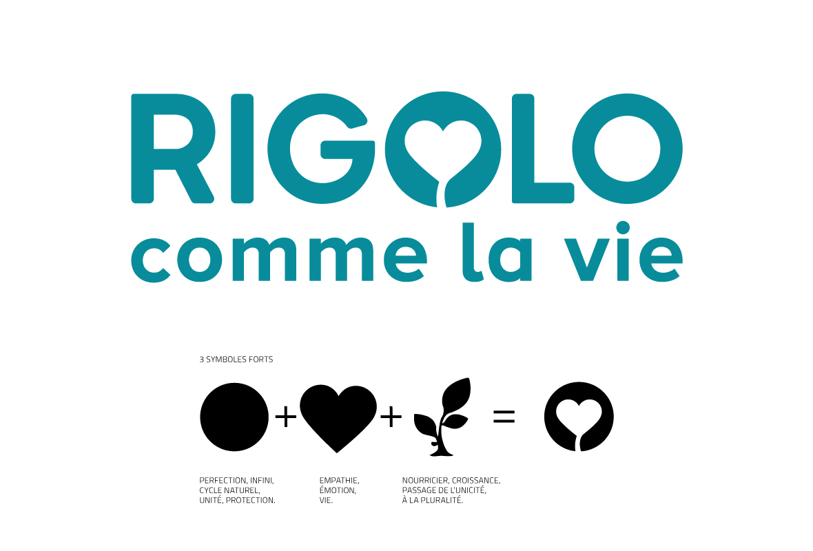 Identité graphique Rigolo Comme La Vie