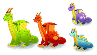La famille dragon