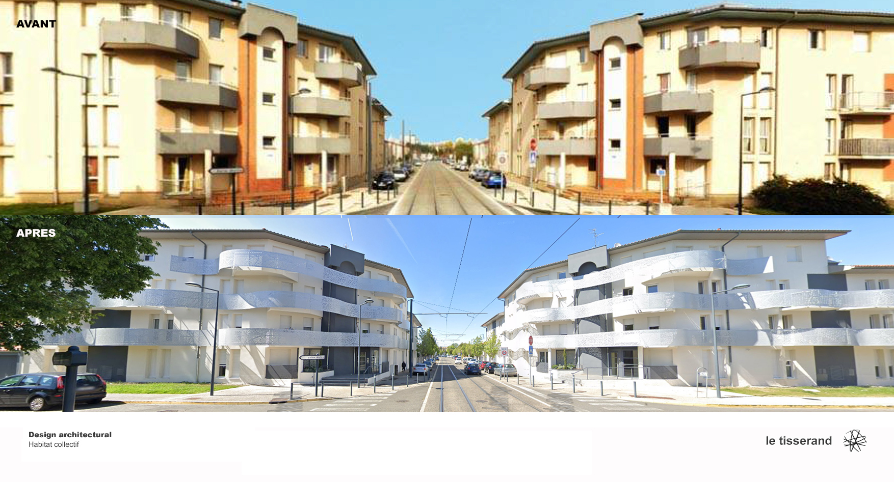 Design rénovation habitat collectif Occitanie
