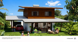 Design Maison guyanaise T3 - Le Tisserand-architecte