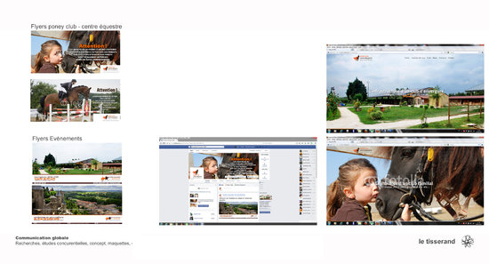 Communication centre équestre Provence